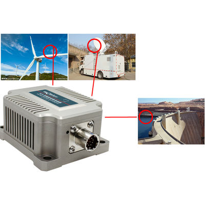 Sensor de ângulo de inclinação compensado de temperatura de alta resolução Inclinômetro Baixo ruído