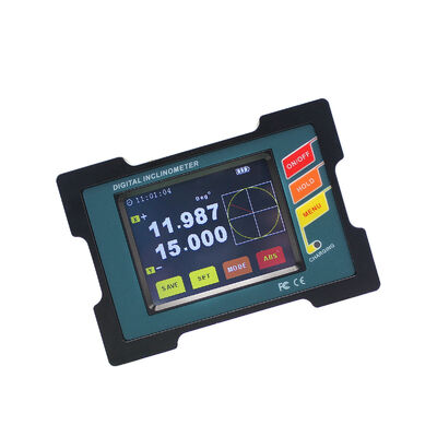 DMI810/DMI820 Inclinômetro digital de alta precisão com < 0,005° de precisão e 64 cores verdadeiras visão noturna para medição de ângulo de eixo duplo